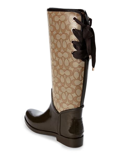 Coach Tristee Rain Boot for sale 